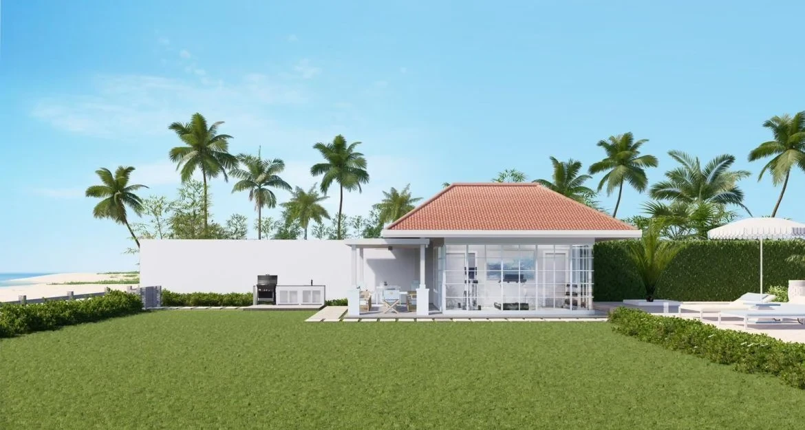 Colonial Beach Front Villa Natai Beach