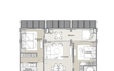 Gallery photo Penthouse 3 rooms 300 m² Choeng Thale, Thailand