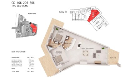 Gallery photo Квартира 2 комнаты 120 м² Карон, Таиланд