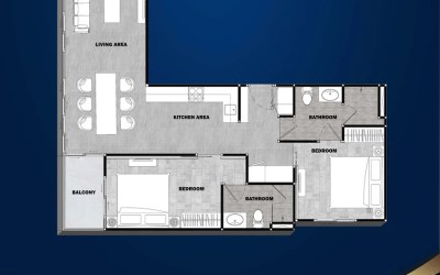 Gallery photo Кондо 3 комнаты 65 м² Ви Чит, Таиланд