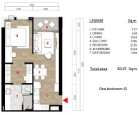 Condo 3 rooms 51 m² Choeng Thale, Thailand