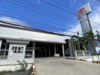 Car showroom for sale with repair service center Next to Sukhumvit Road (Bang Saen), Chonburi Province, Thailand.
