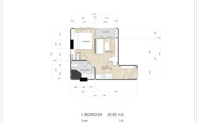 Gallery photo Квартира 2 комнаты 29 м² Паттайя, Таиланд