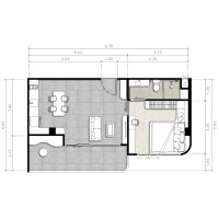 Apartment 1 room 50 m² Kamala, Thailand