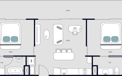 Gallery photo Квартира 2 комнаты 98 м² Равай, Таиланд