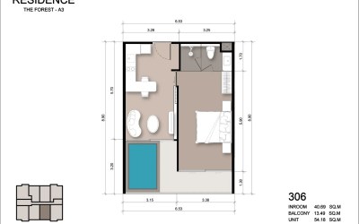 Gallery photo Квартира 1 комната 54 м² Патонг, Таиланд