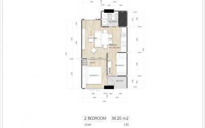 Gallery photo Квартира 3 комнаты 36 м² Паттайя, Таиланд