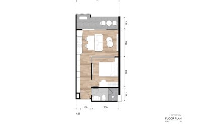 Gallery photo Квартира 1 комната 38 м² Карон, Таиланд