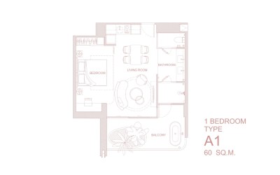 Gallery photo Кондо 2 комнаты 60 м² Чонг Тале, Таиланд