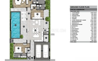 Gallery photo Apartment 3 bedrooms 276 m² Sa Khu, Thailand