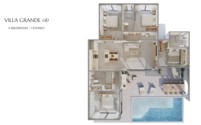 Gallery photo Вилла 4 комнаты 260 м² Choeng Thale, Таиланд