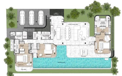 Gallery photo Вилла 4 комнаты 554 м² Thalang, Таиланд
