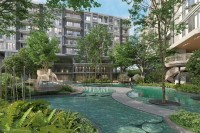 Квартира 2 комнаты 33 м² Na Chom Thian, Таиланд