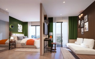 Gallery photo Квартира 1 комната 28 м² Кату, Таиланд